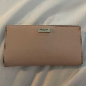 Baby pink wallet